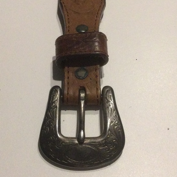 Leather Western Belt - Picture 2 of 11